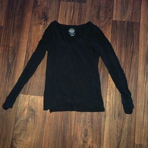 Black long sleeve shirt
